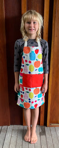 Childrens aprons for crafts and play