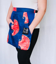 Load image into Gallery viewer, Waist Apron In Vintage Fabric